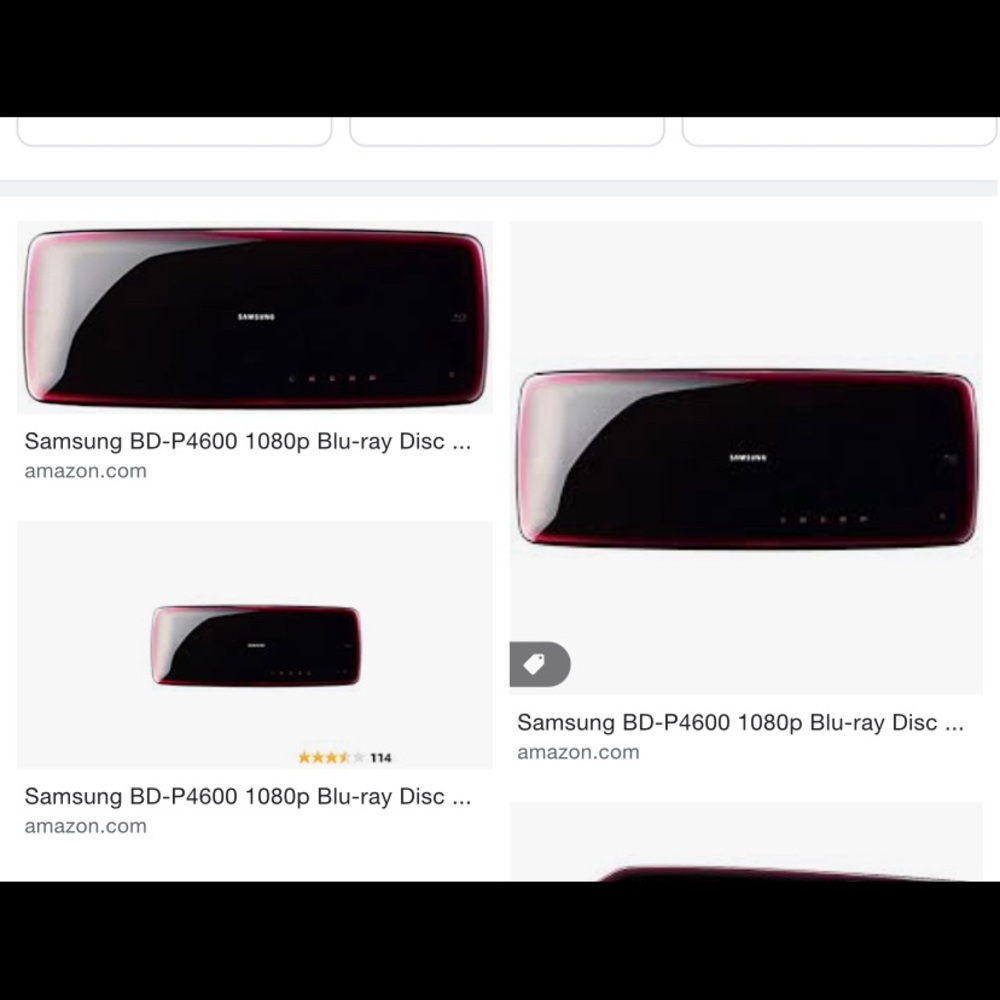 SAMSUNG BLU-RAY DISC PLAYER MODEL P4600